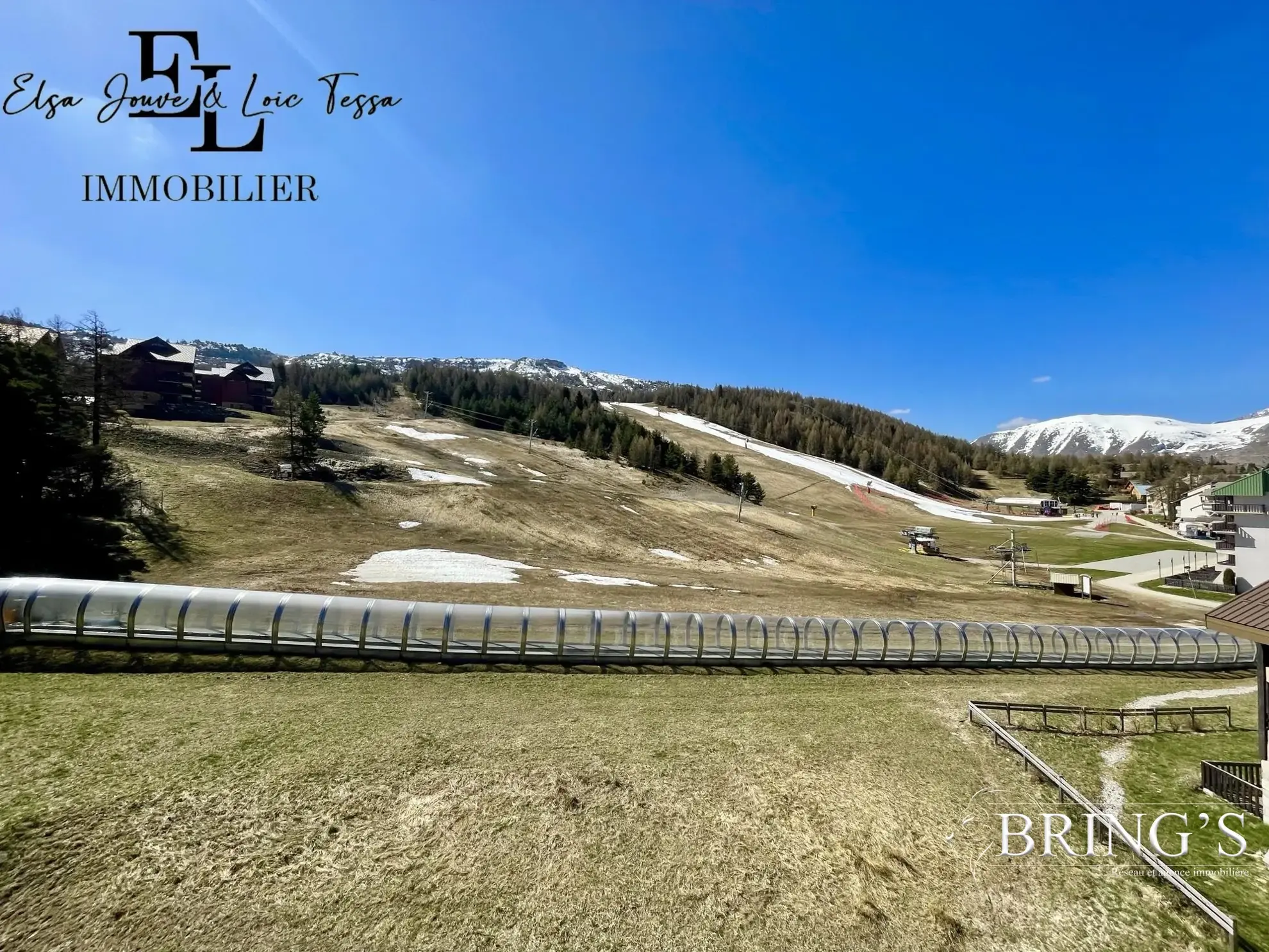 Appartement T2 en pied de pistes à La Joue du Loup - Résidence Le Soleil du Loup 