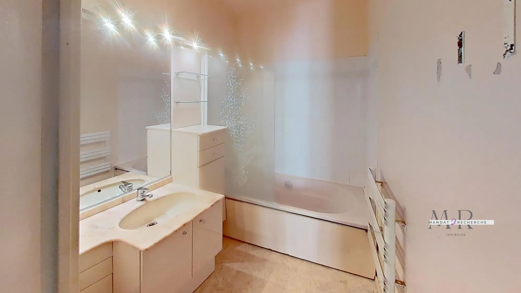 salle de bain Appartement familial à rénover en hyper-centre de Noisy-le-Grand avec parking privatif 