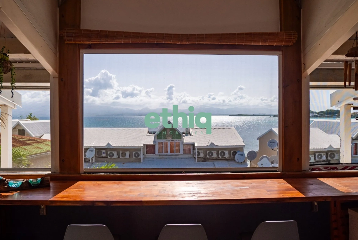 Appartement T1 avec vue mer à vendre au Gosier, résidence Yucca 