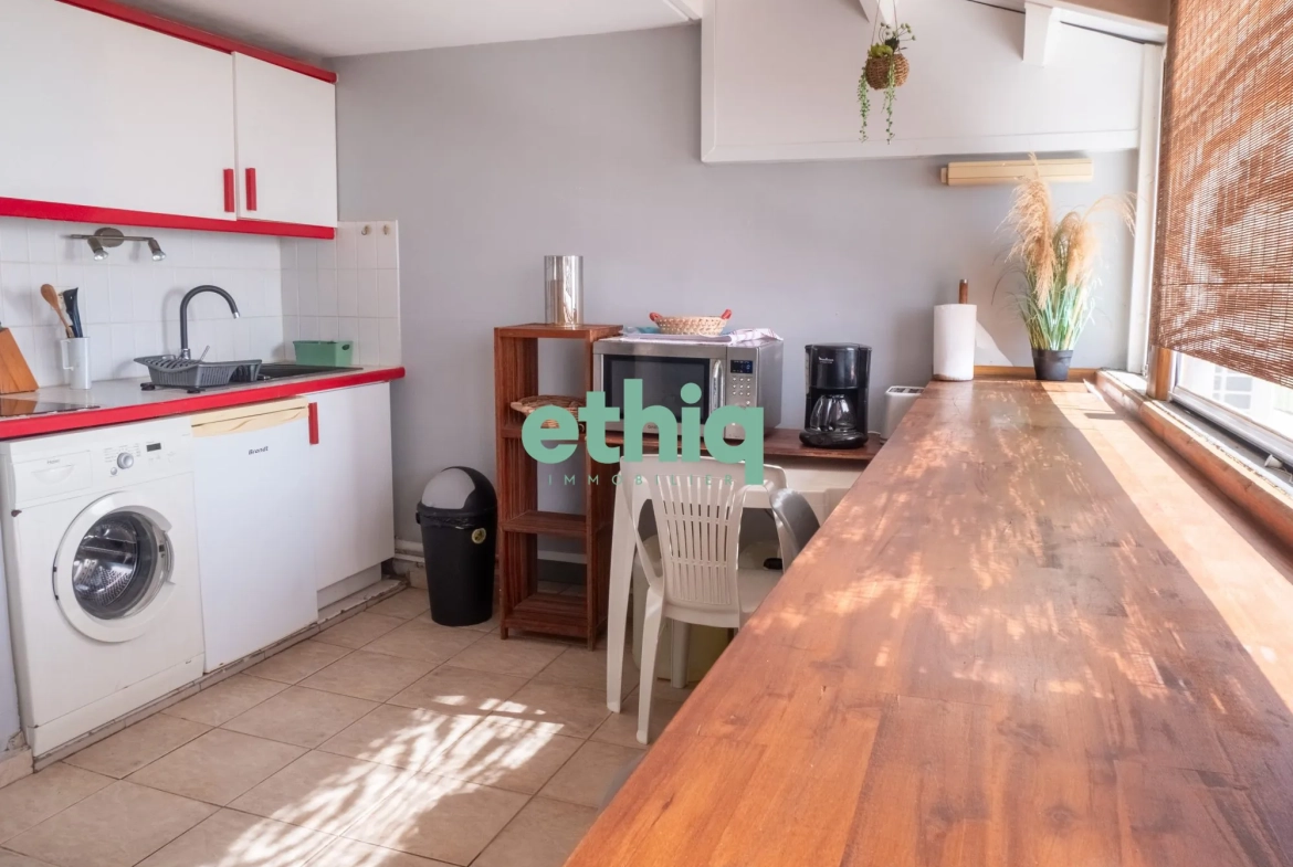Appartement T1 avec vue mer à vendre au Gosier, résidence Yucca 