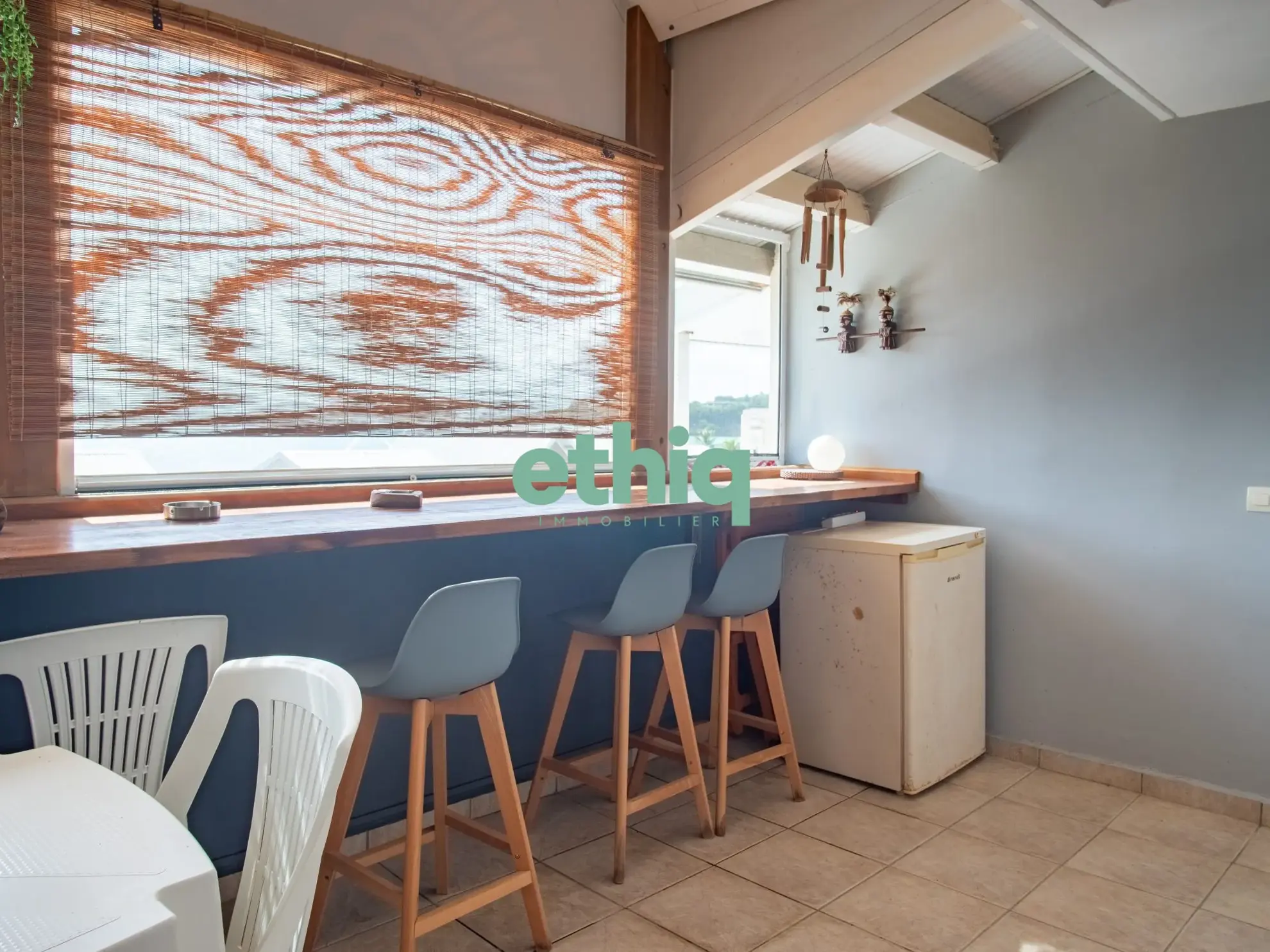 Appartement T1 avec vue mer à vendre au Gosier, résidence Yucca 