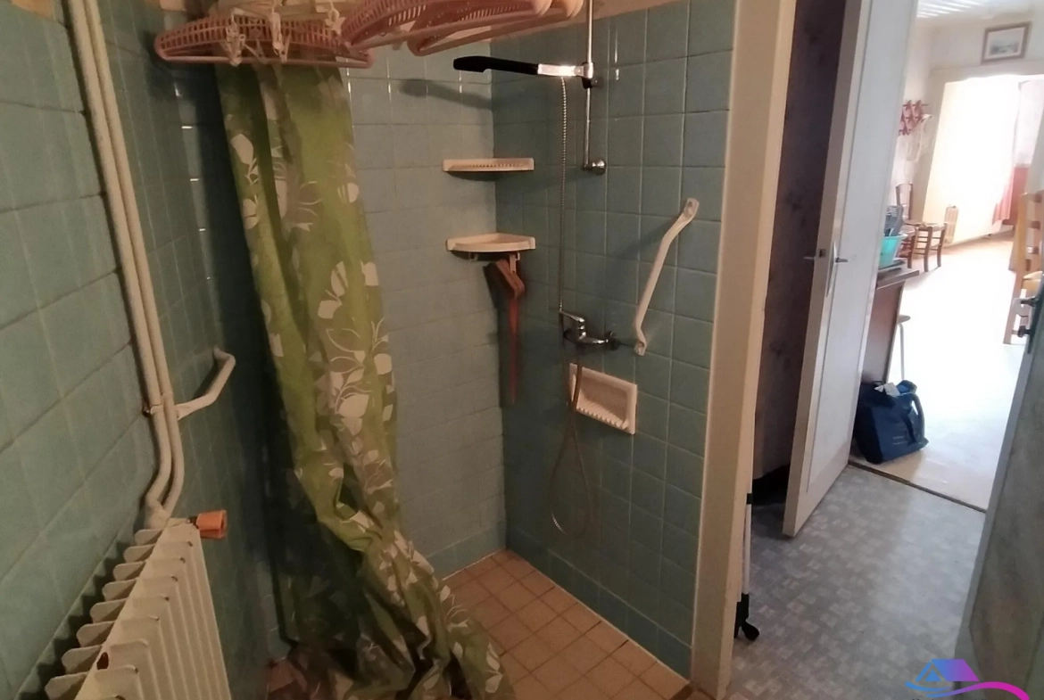 douche Maison de campagne à rénover avec jardin, calme proche Boussac et Sainte-Sévère-sur-Indre 