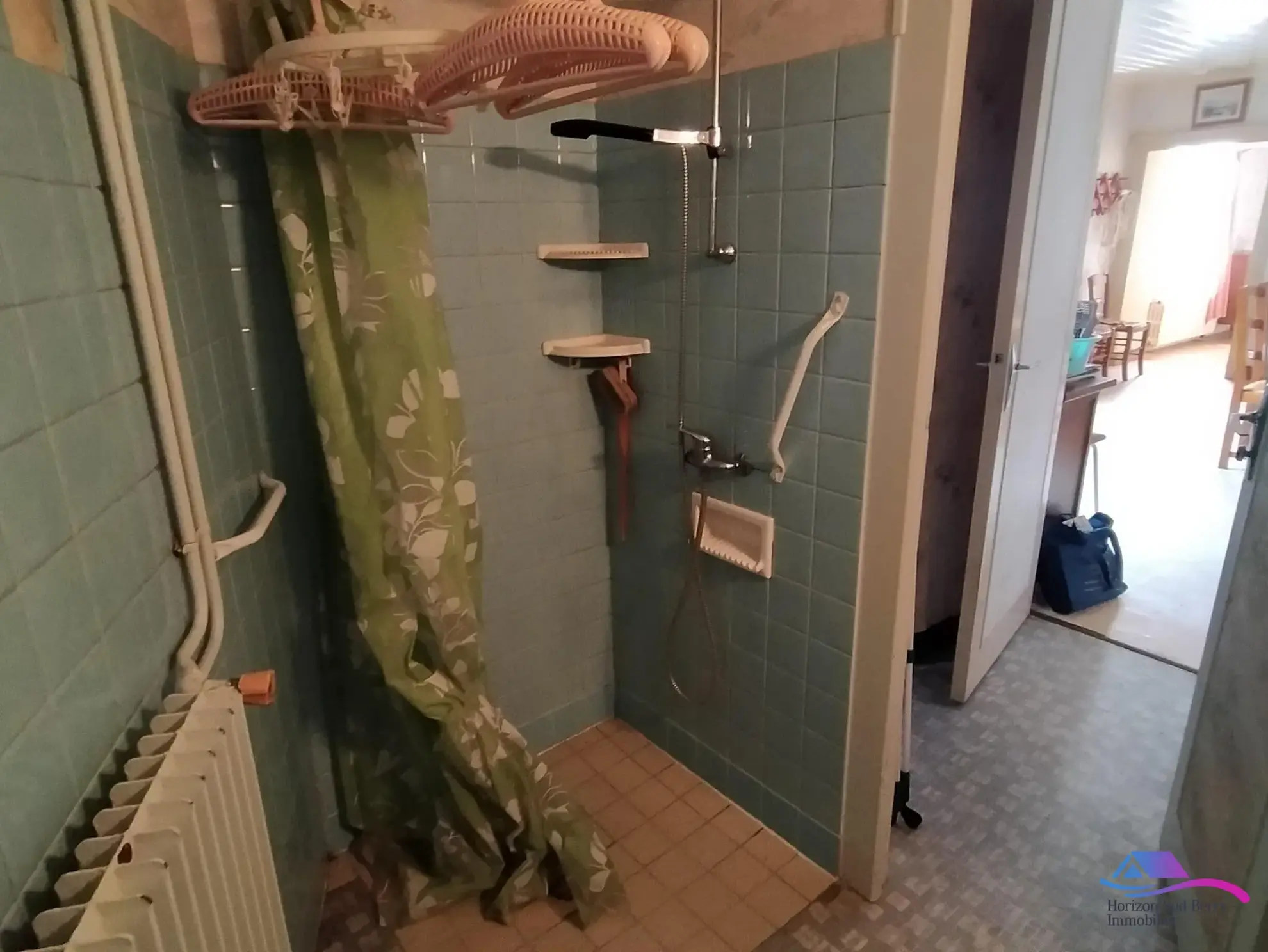 douche Maison de campagne à rénover avec jardin, calme proche Boussac et Sainte-Sévère-sur-Indre 