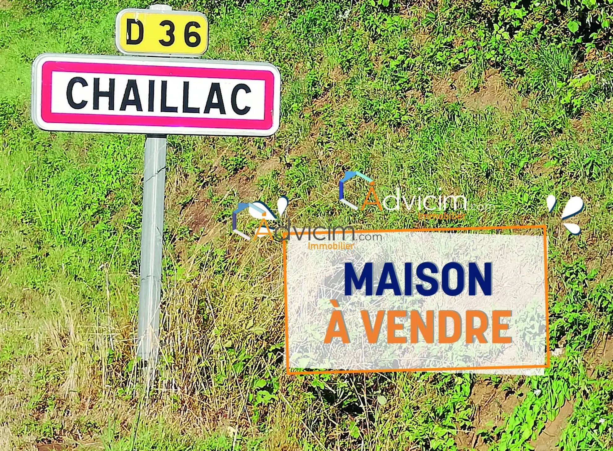 Maison à vendre à Chaillac de 127m² avec sous-sol et proximité du bourg 
