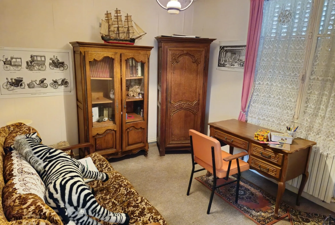 Maison de village à Valdallière – 2 chambres, grand terrain, proche Vire 