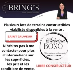 Terrain à bâtir de 701 m² à Saint-Sauveur, environnement calme et proche commodités