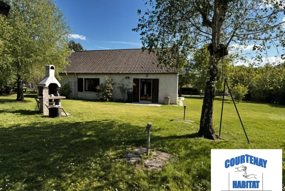 Charmante maison de campagne à Courtenay avec jardin et confort moderne 