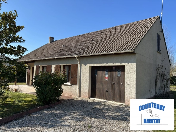 Charmante maison de campagne à Courtenay avec jardin et confort moderne
