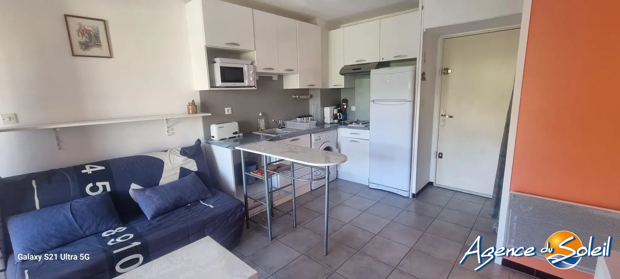 Appartement T2 meublé de 25 m² à Saint-Pierre-la-mer – Prix compétitif 