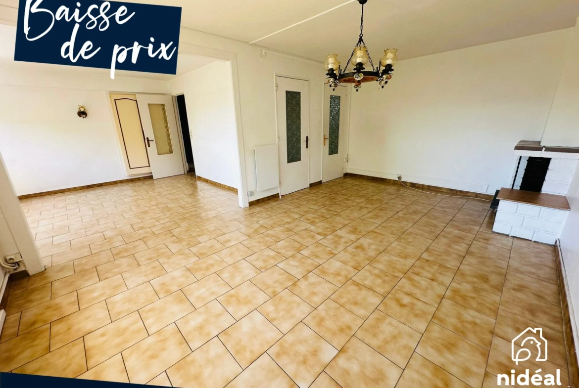 Appartement à vendre à Maubeuge - 99 m², 2 chambres, centre-ville 