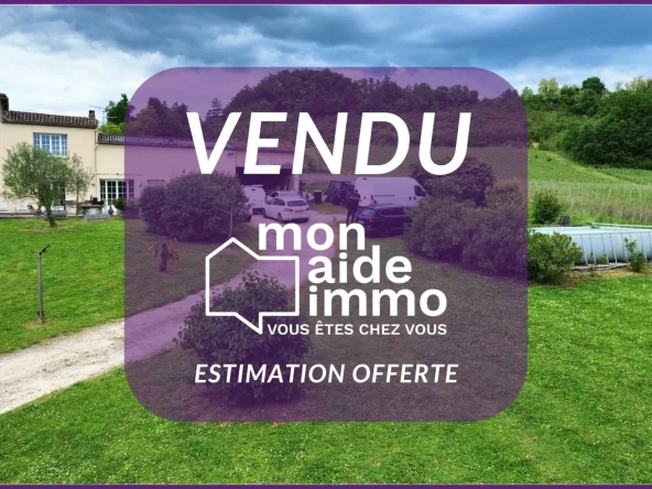 Maison en pierre avec dépendances à Sainte Colombe proche Libourne