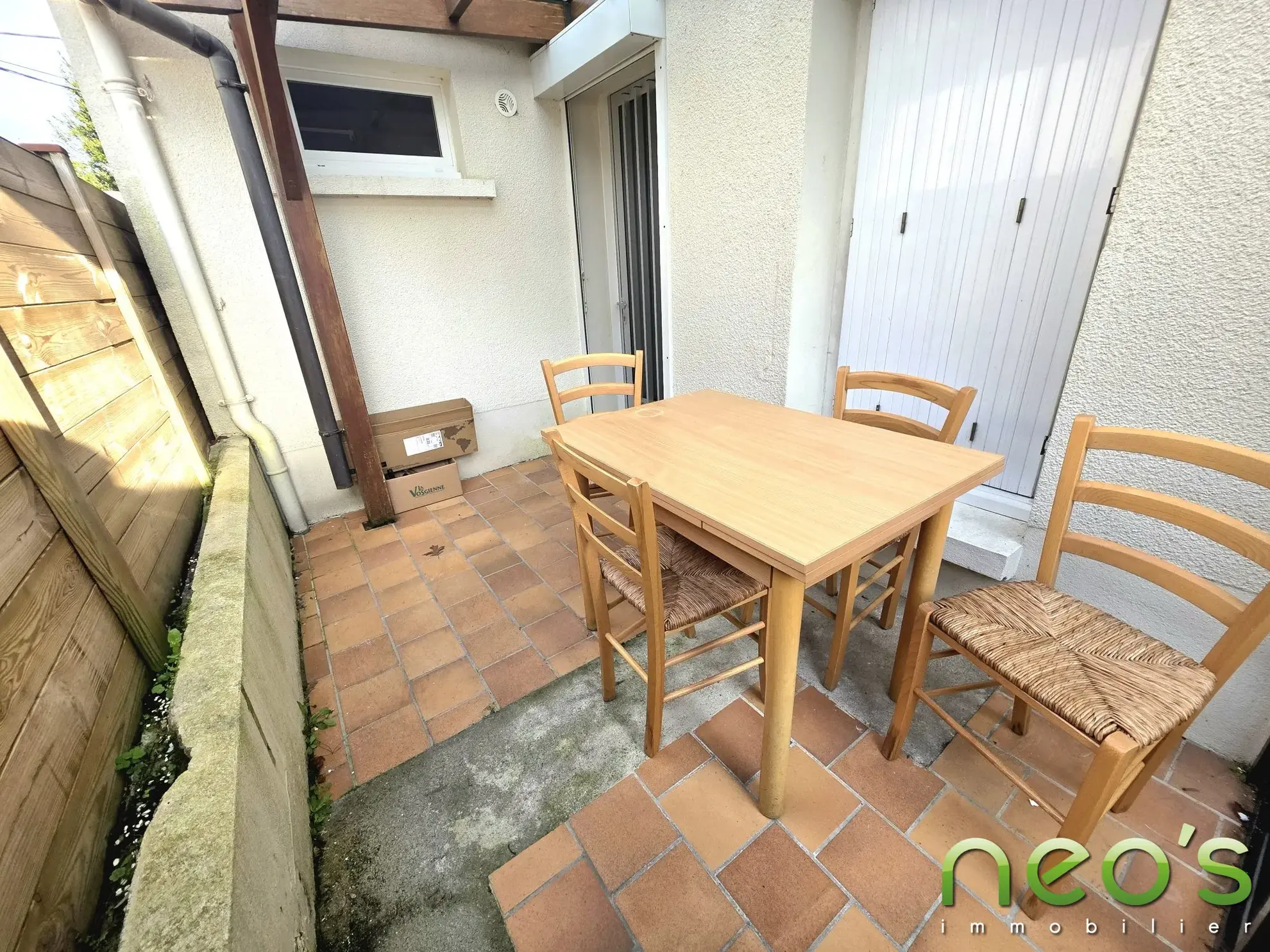 Maison à vendre à Cholet – 2 chambres, terrasse, 47 m² 