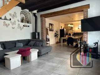 Maison de campagne lumineuse avec jardin à Saint-Léonard (76400) 