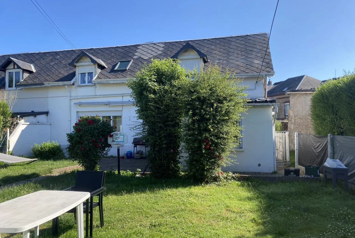 Maison de campagne lumineuse avec jardin à Saint-Léonard (76400) 