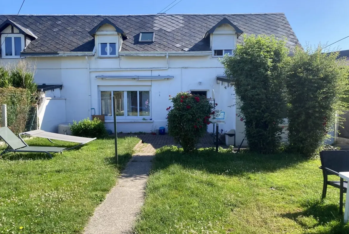 Maison de campagne lumineuse avec jardin à Saint-Léonard (76400) 