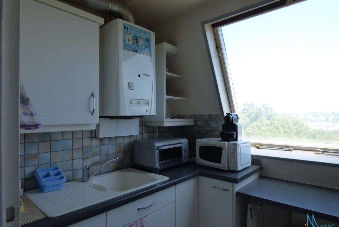 Appartement 3 pièces lumineux proche Dieppe avec garage et cave 