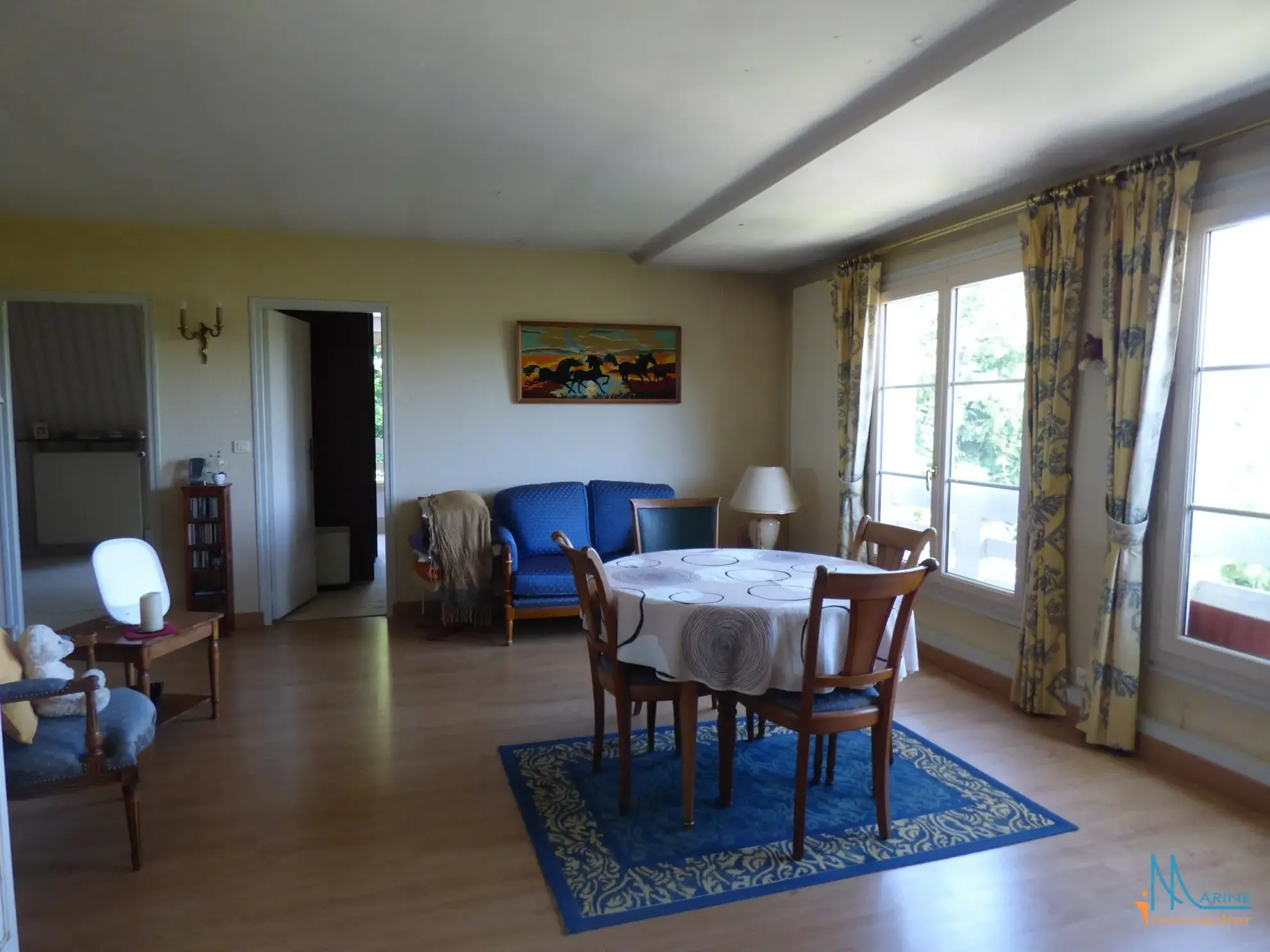 Appartement 3 pièces lumineux proche Dieppe avec garage et cave 