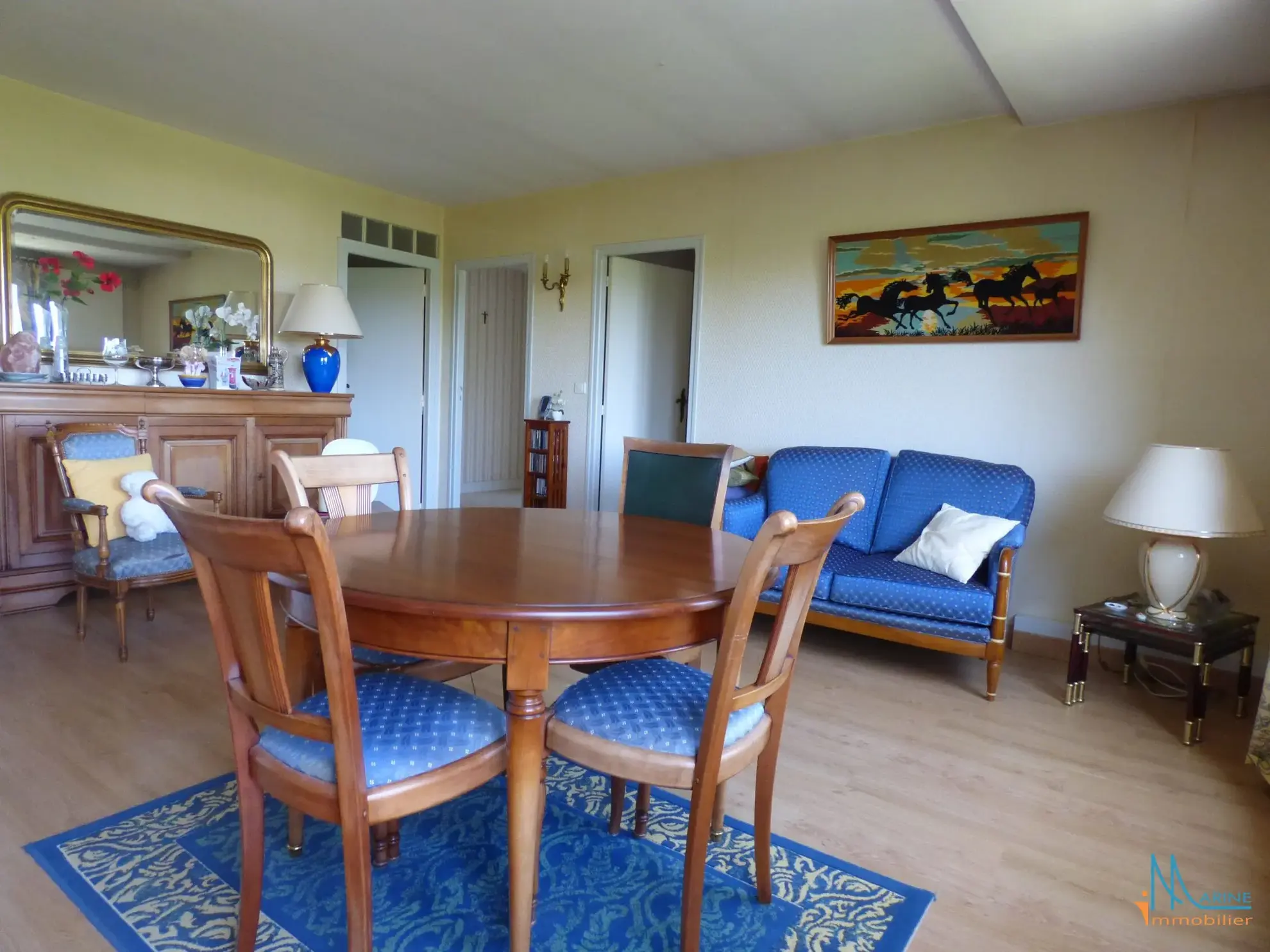 Appartement 3 pièces lumineux proche Dieppe avec garage et cave 