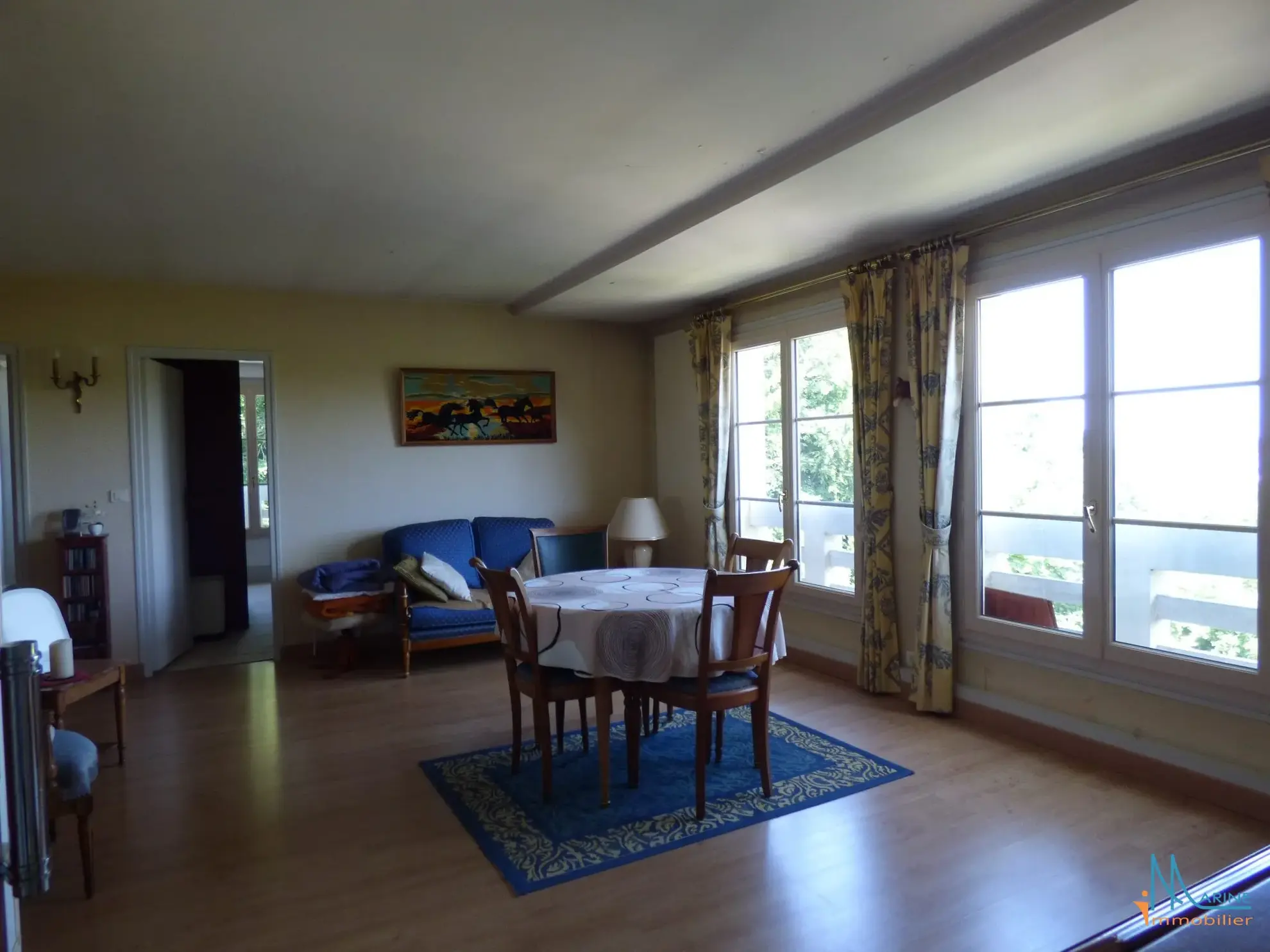 Appartement 3 pièces lumineux proche Dieppe avec garage et cave 