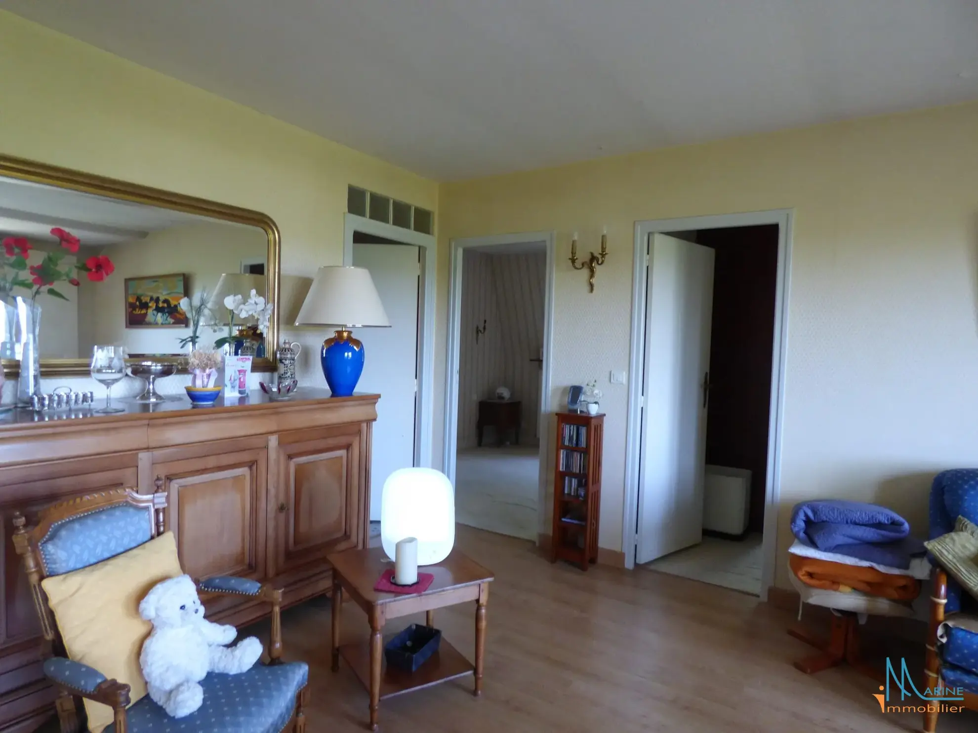 Appartement 3 pièces lumineux proche Dieppe avec garage et cave 