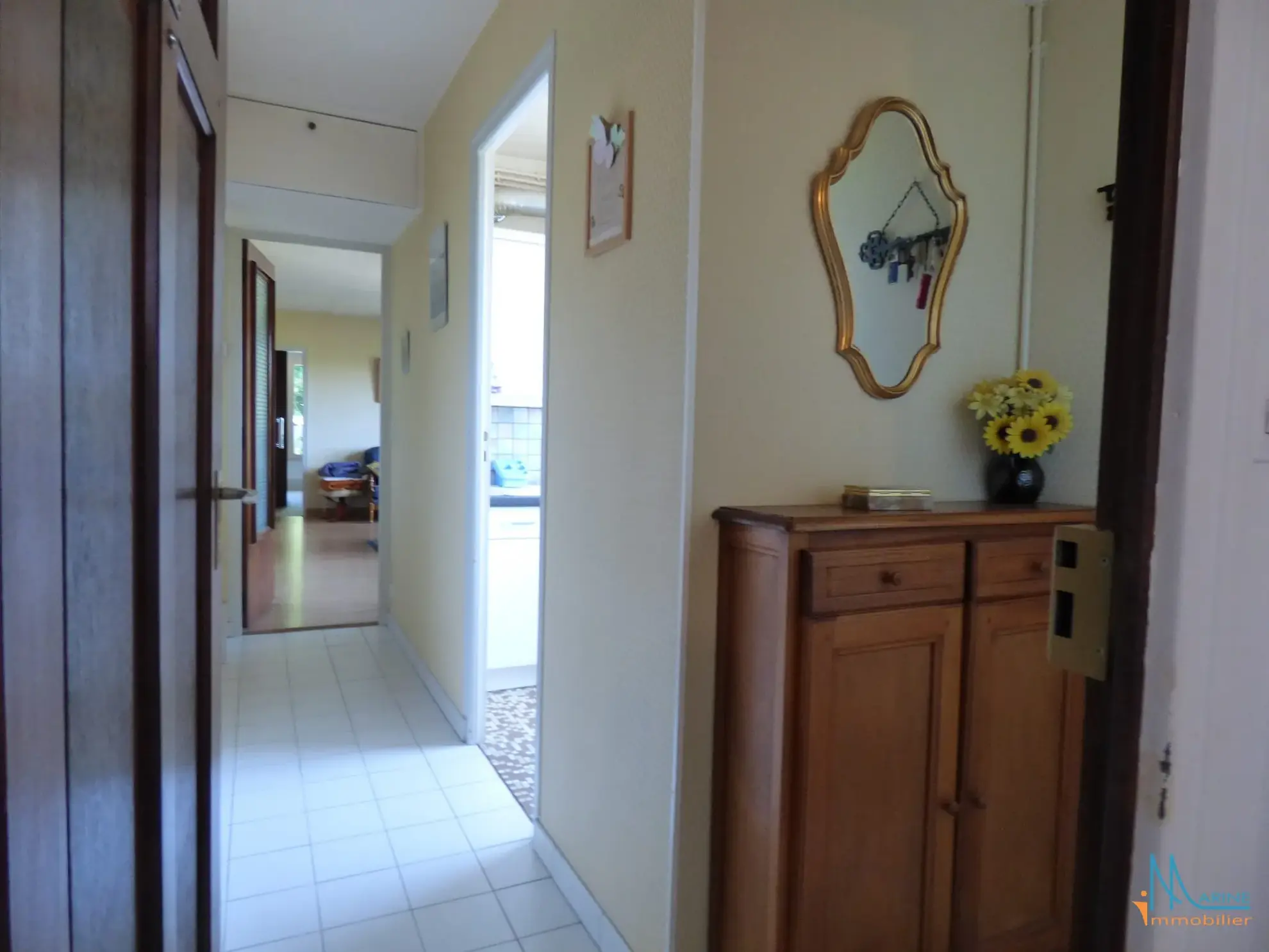 Appartement 3 pièces lumineux proche Dieppe avec garage et cave 