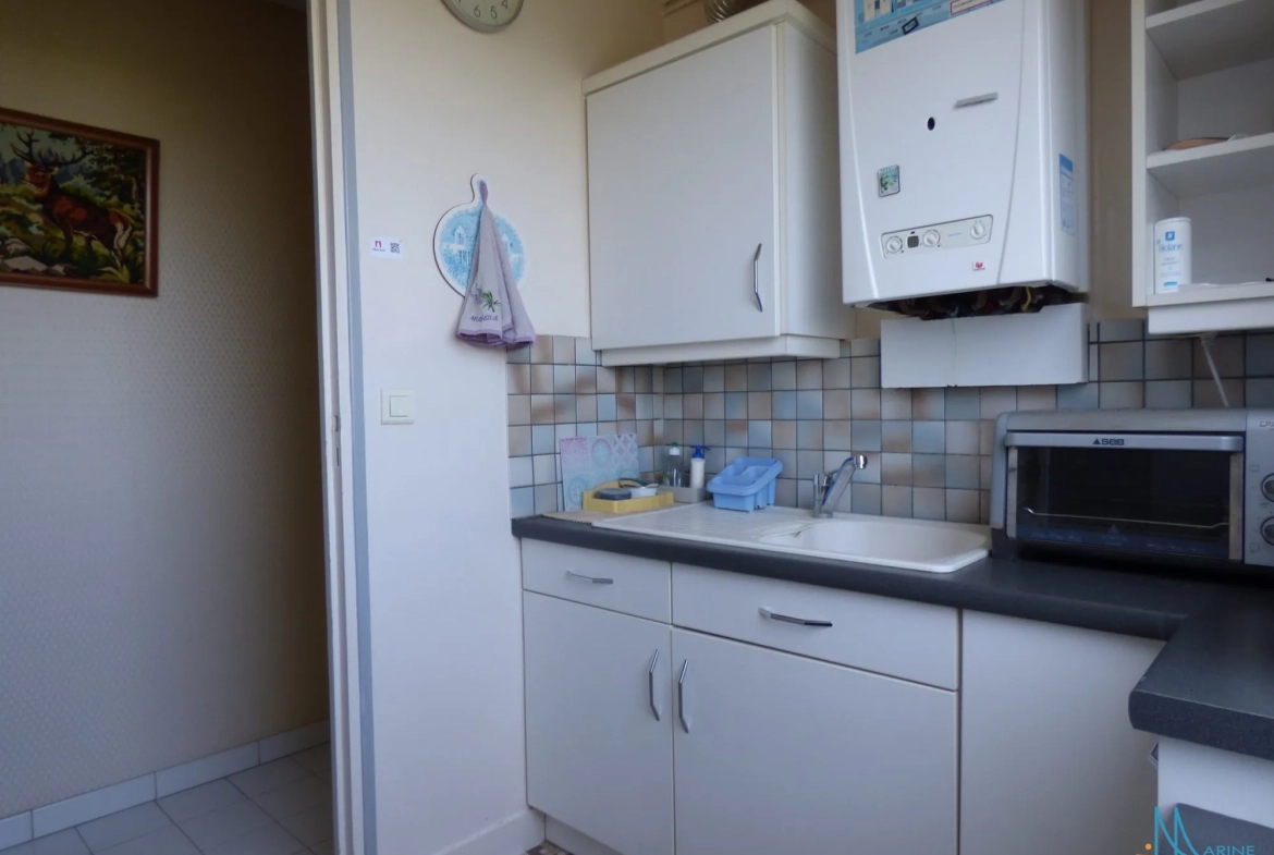 Appartement 3 pièces lumineux proche Dieppe avec garage et cave 