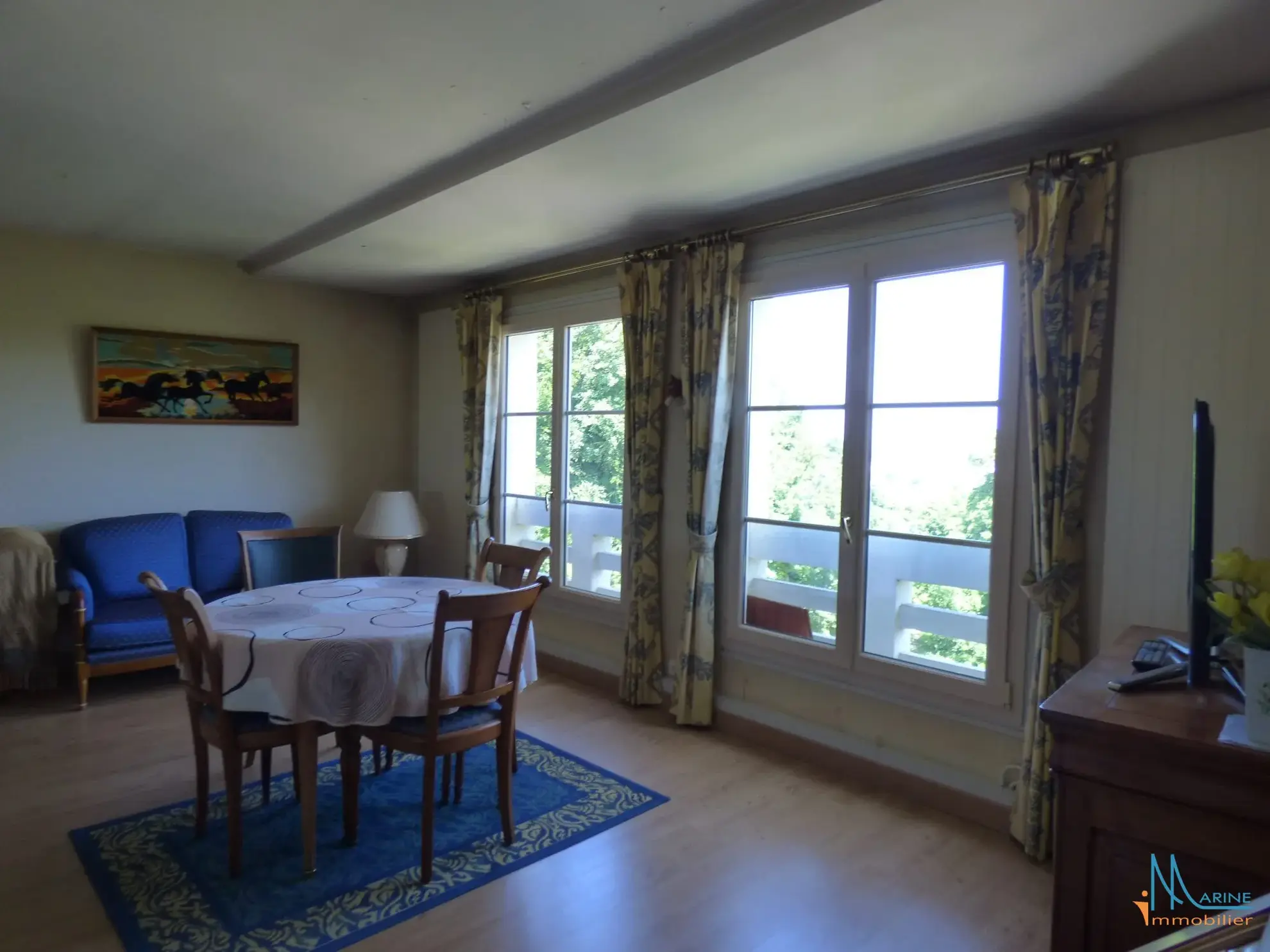 Appartement 3 pièces lumineux proche Dieppe avec garage et cave 