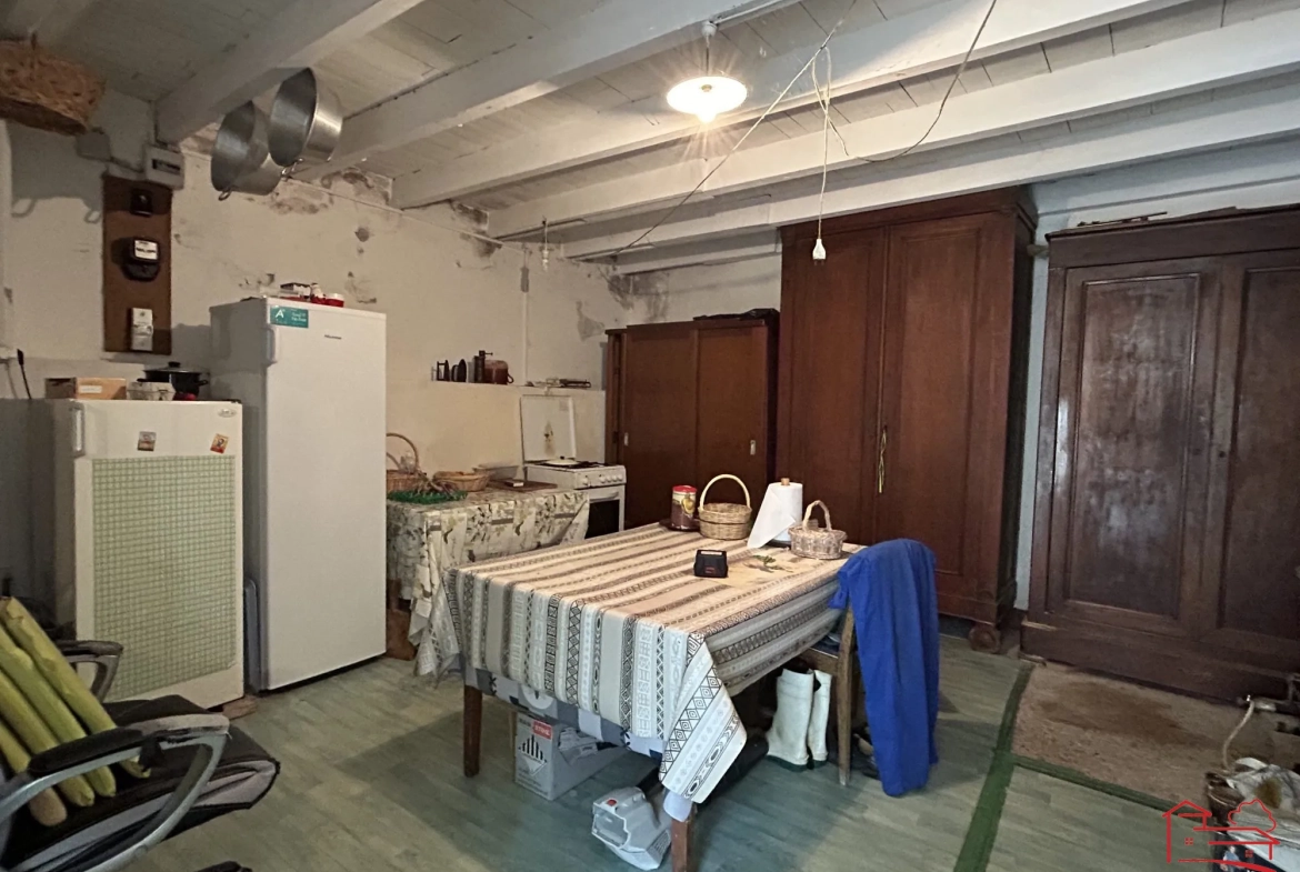 Maison individuelle avec jardin, dépendances et garage à Saint-Robert 47340 
