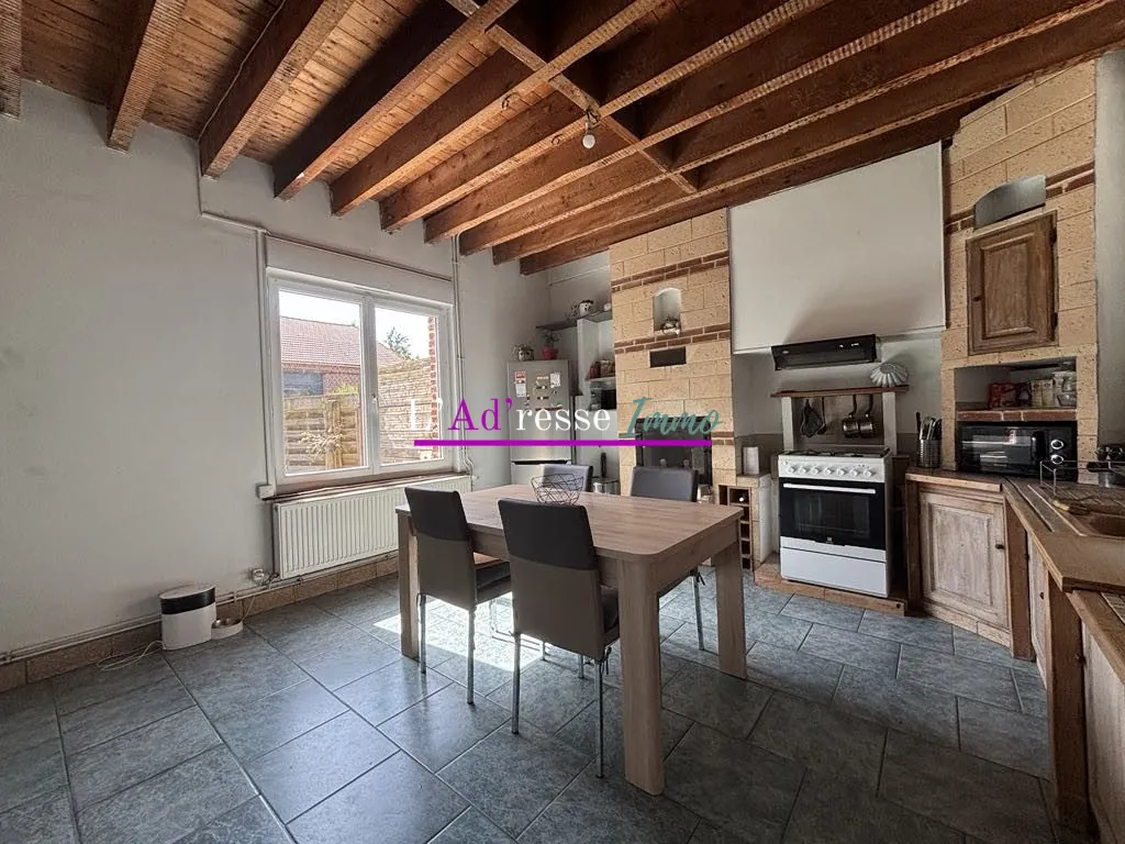 Maison à vendre à Villers-Guislain de 69 m² avec jardin et cave 