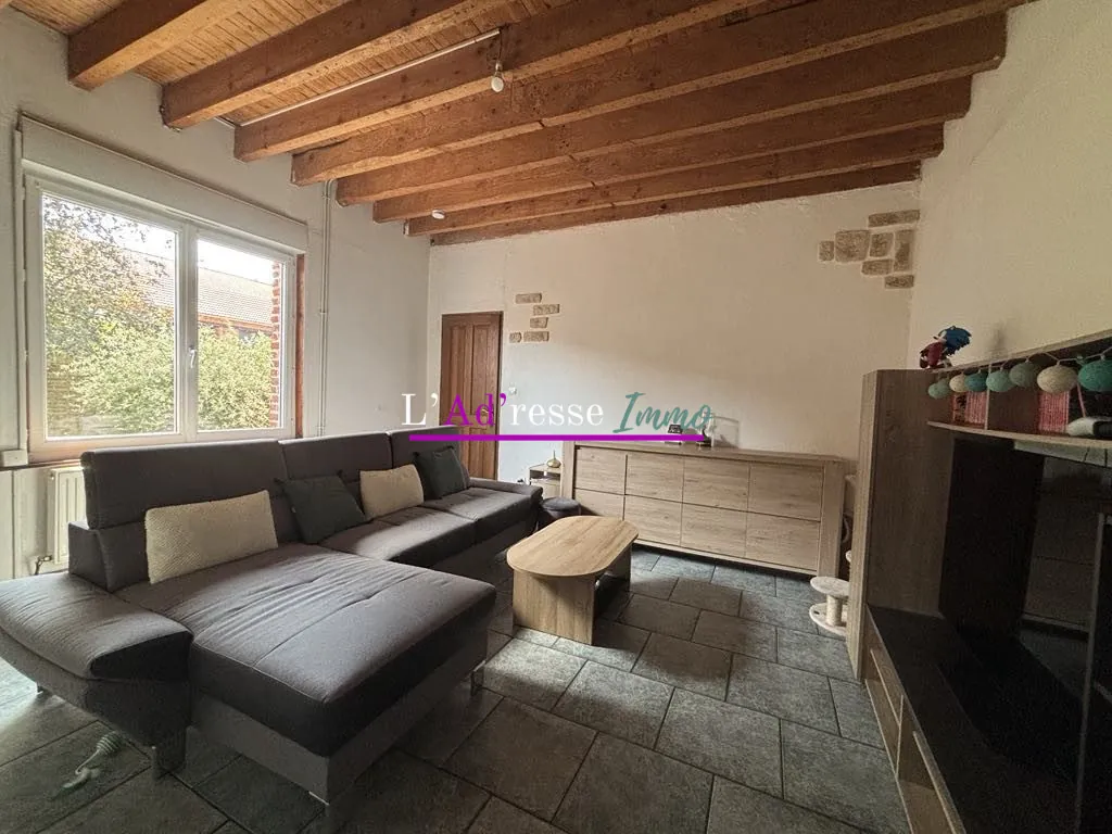 Maison à vendre à Villers-Guislain de 69 m² avec jardin et cave 