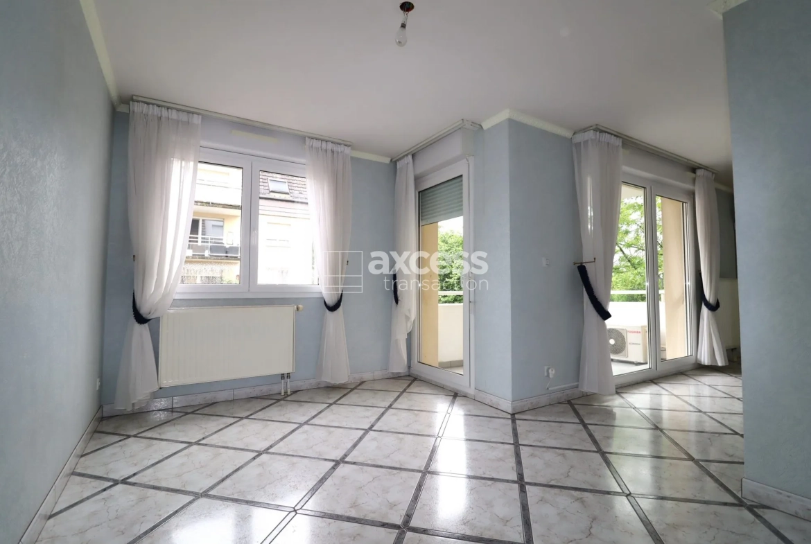 Bel appartement 3/4 pièces avec terrasse et garage à Soufflenheim 