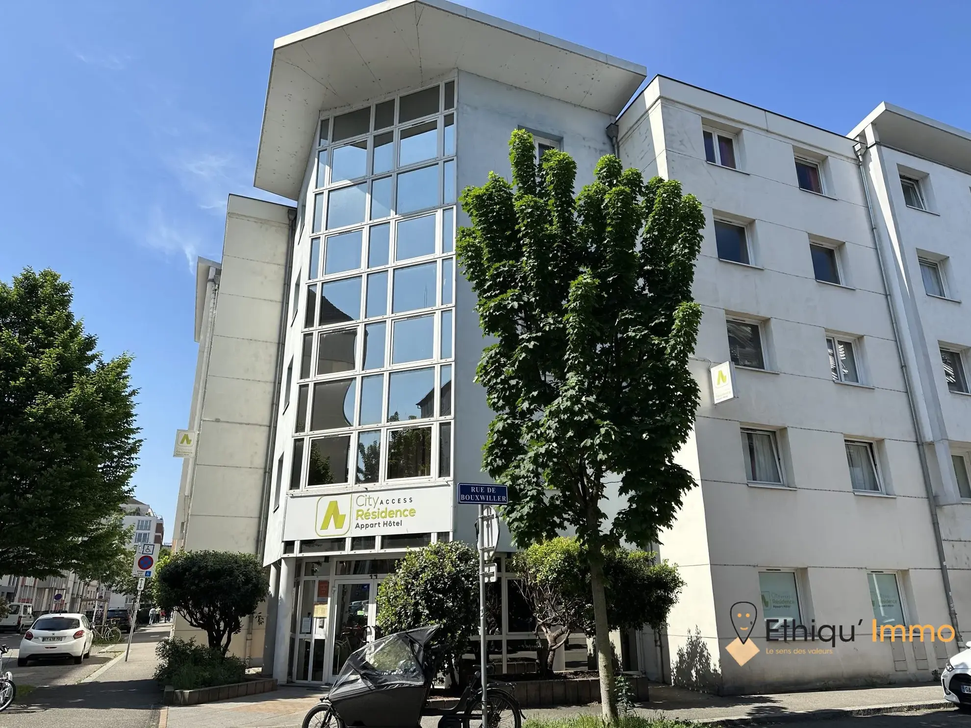 Appartement F2 à Strasbourg avec ascenseur et emplacement idéal 