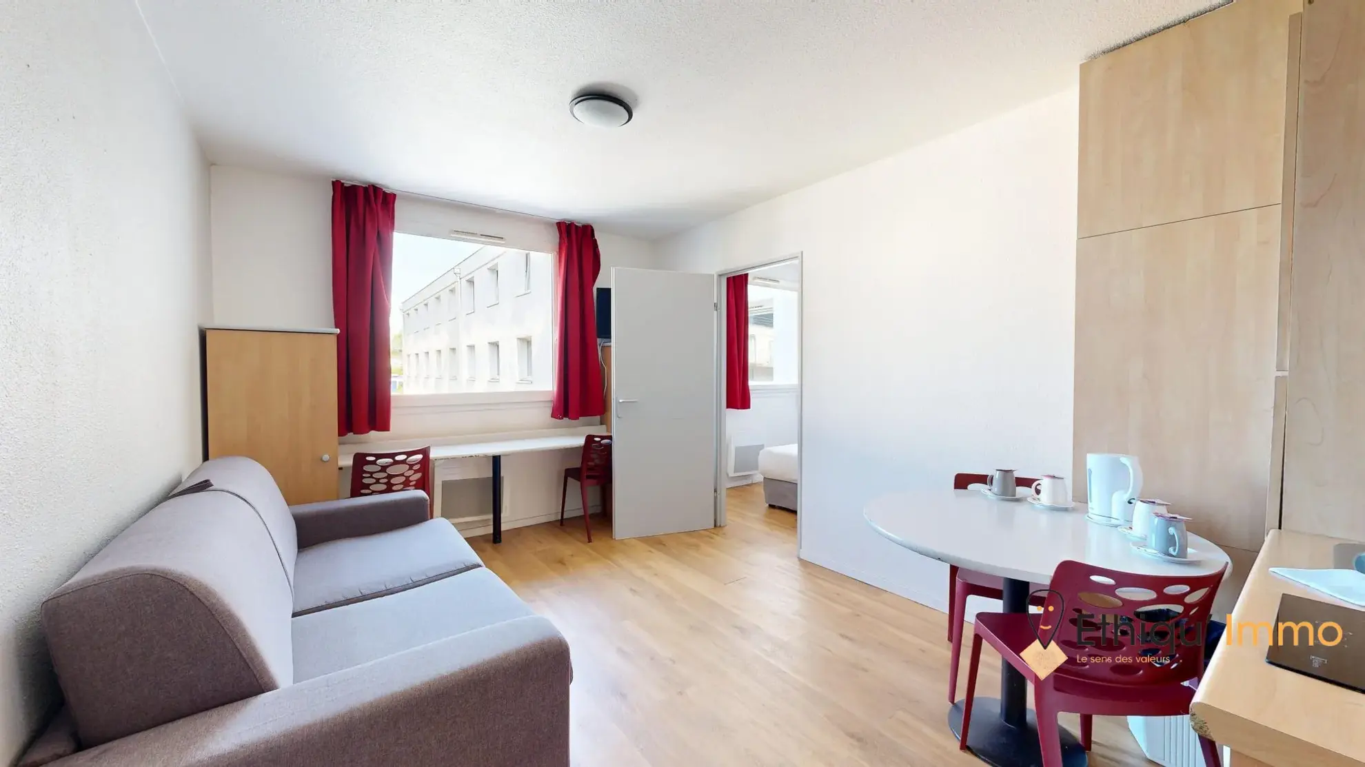 Appartement F2 à Strasbourg avec ascenseur et emplacement idéal 