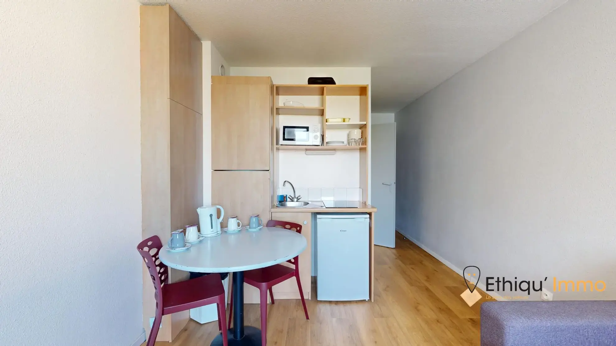 Appartement F2 à Strasbourg avec ascenseur et emplacement idéal 