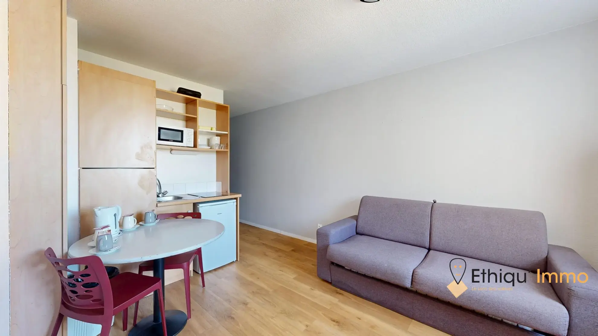 Appartement F2 à Strasbourg avec ascenseur et emplacement idéal 