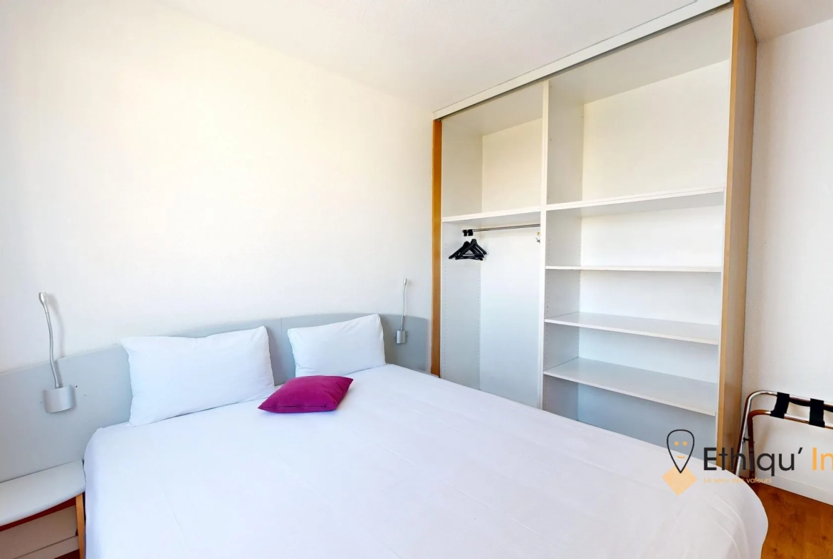 Appartement F2 à Strasbourg avec ascenseur et emplacement idéal 