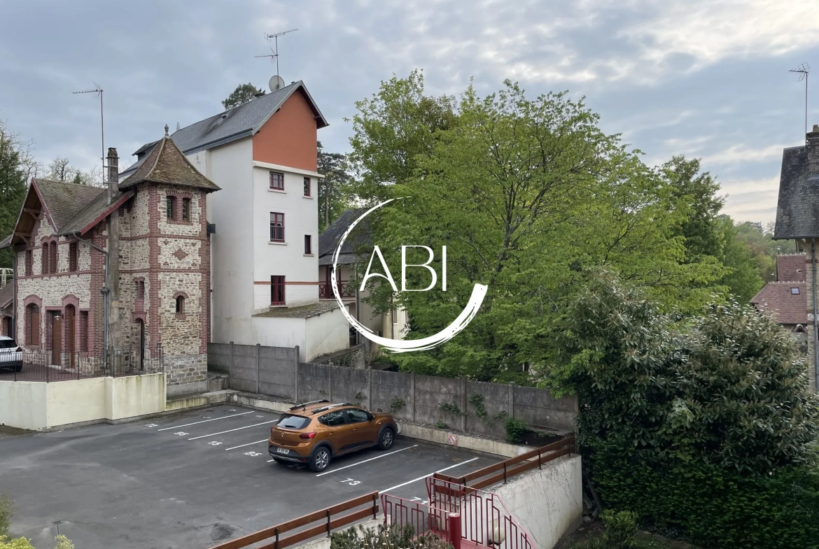 Vente d'un studio meublé de 26 m² avec loggia et parking à Bagnoles de l'Orne 