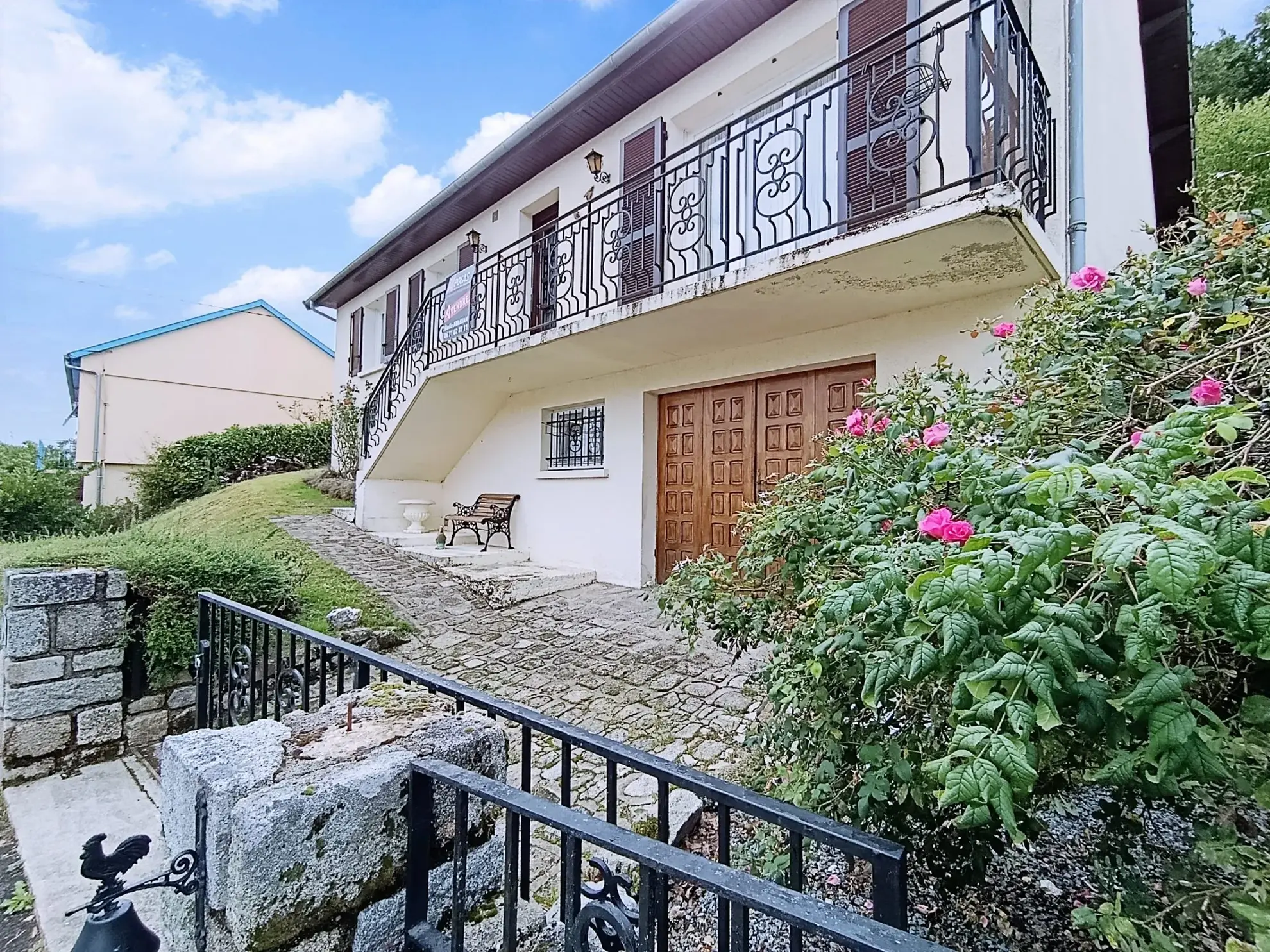 Vente de pavillon 4 chambres avec jardin à Aubusson 