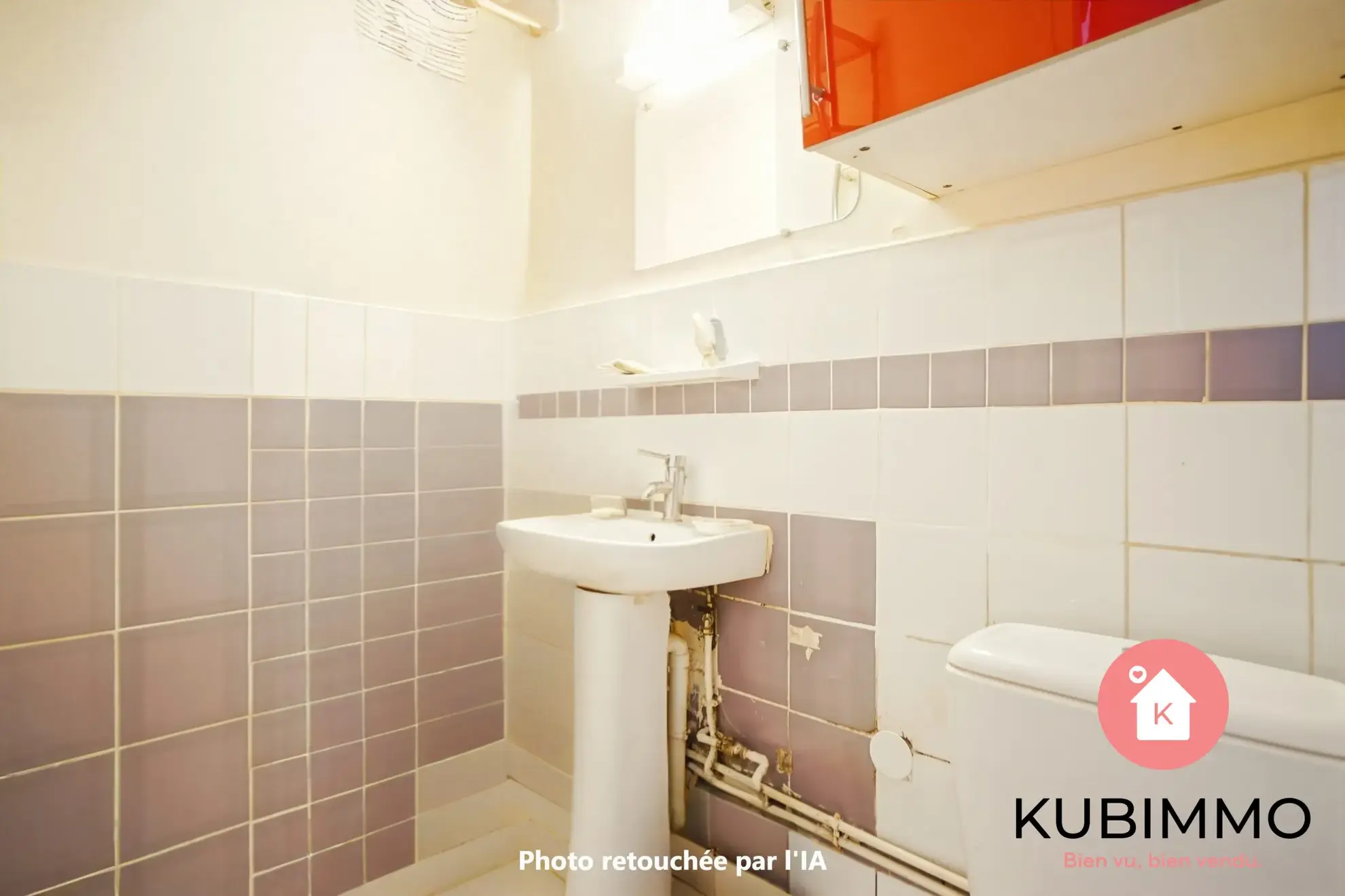 Appartement T2 à rénover au RDC dans le 18ème arrondissement de Paris 