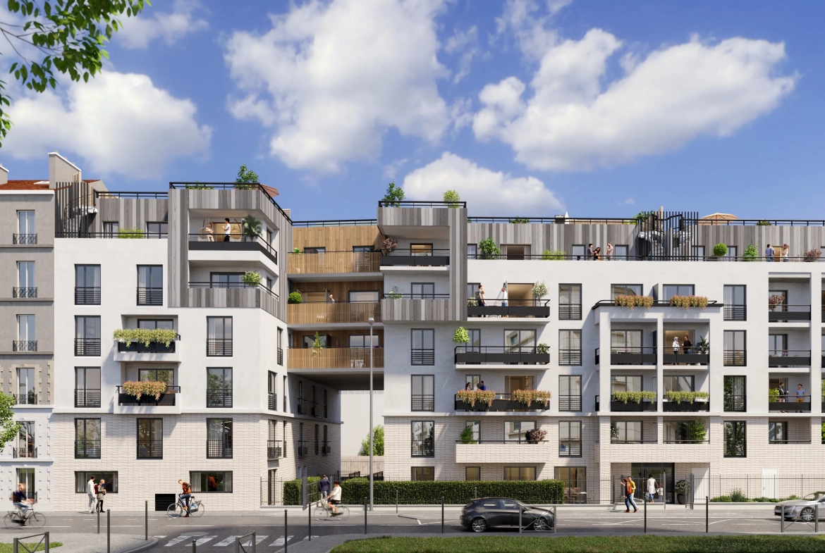 Appartement neuf 2 pièces avec terrasse à Colombes – Offre spéciale juin 