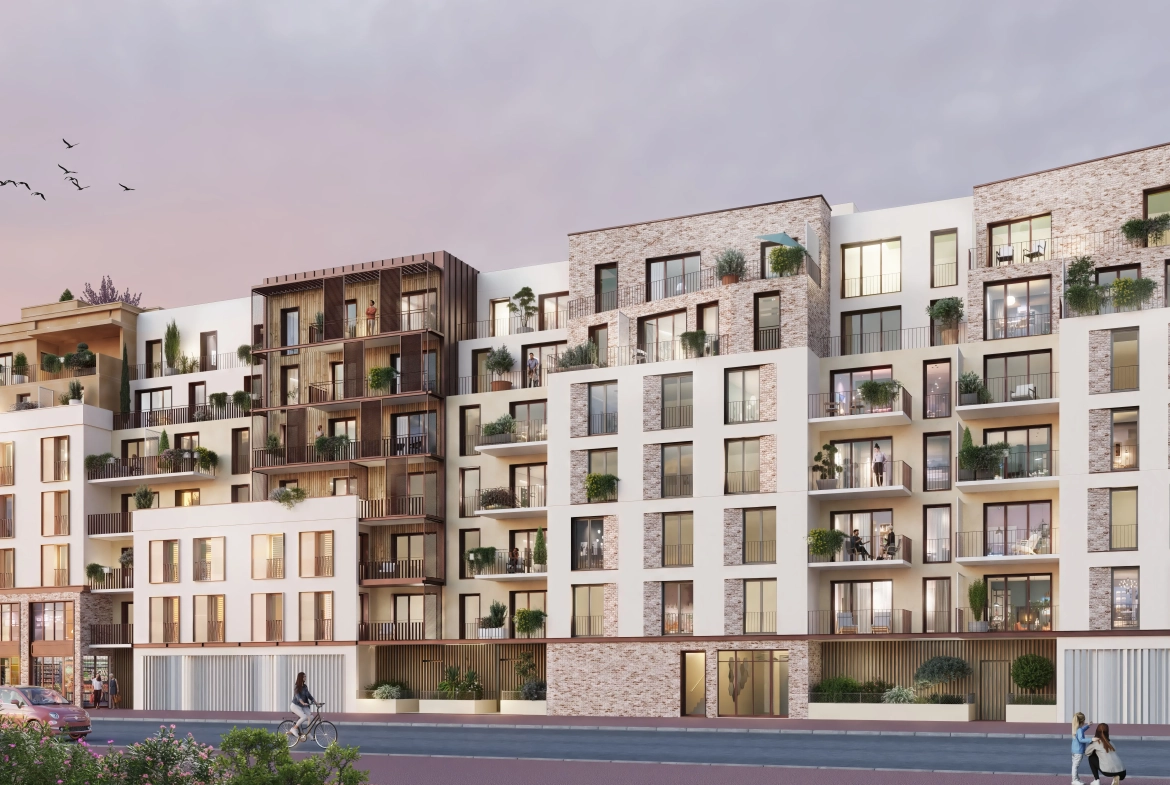 Programme immobilier neuf à Juvisy-sur-Orge avec remise et appartement d'exception 