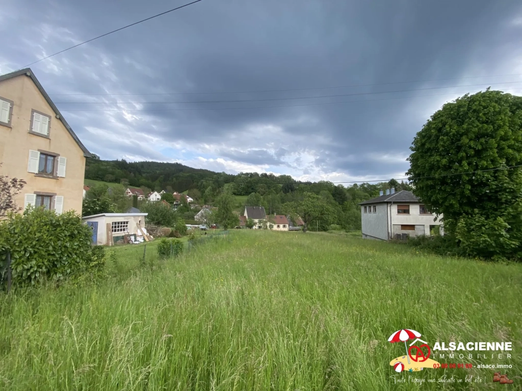 Terrain constructible de plus de 25 ares à Soulzeren près de Munster