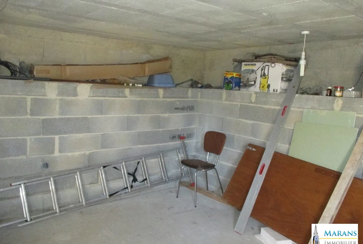 Sous sol / rez de jardin Vente d’un ensemble immobilier de deux maisons avec piscine à Sableau 