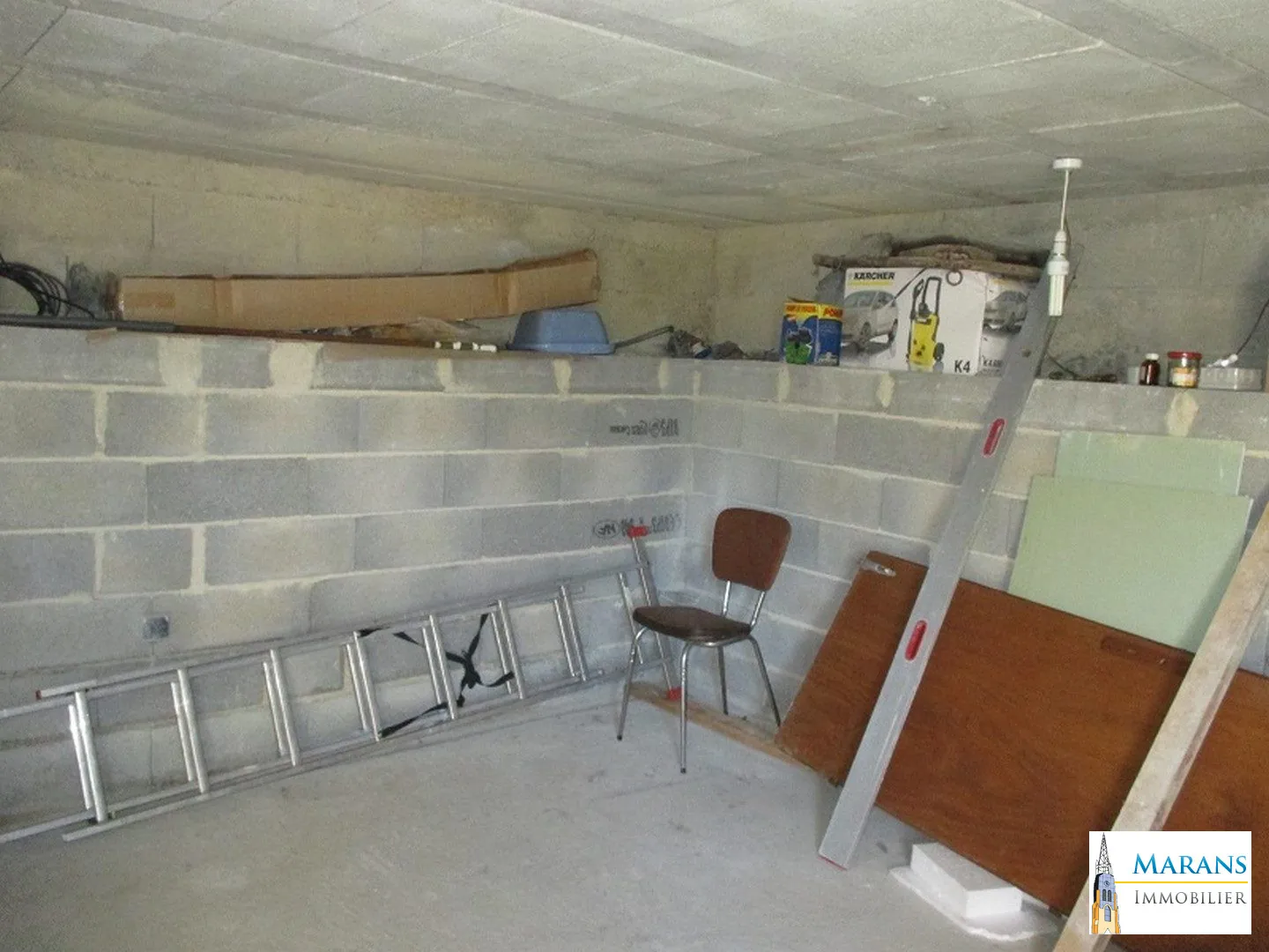Sous sol / rez de jardin Vente d’un ensemble immobilier de deux maisons avec piscine à Sableau 
