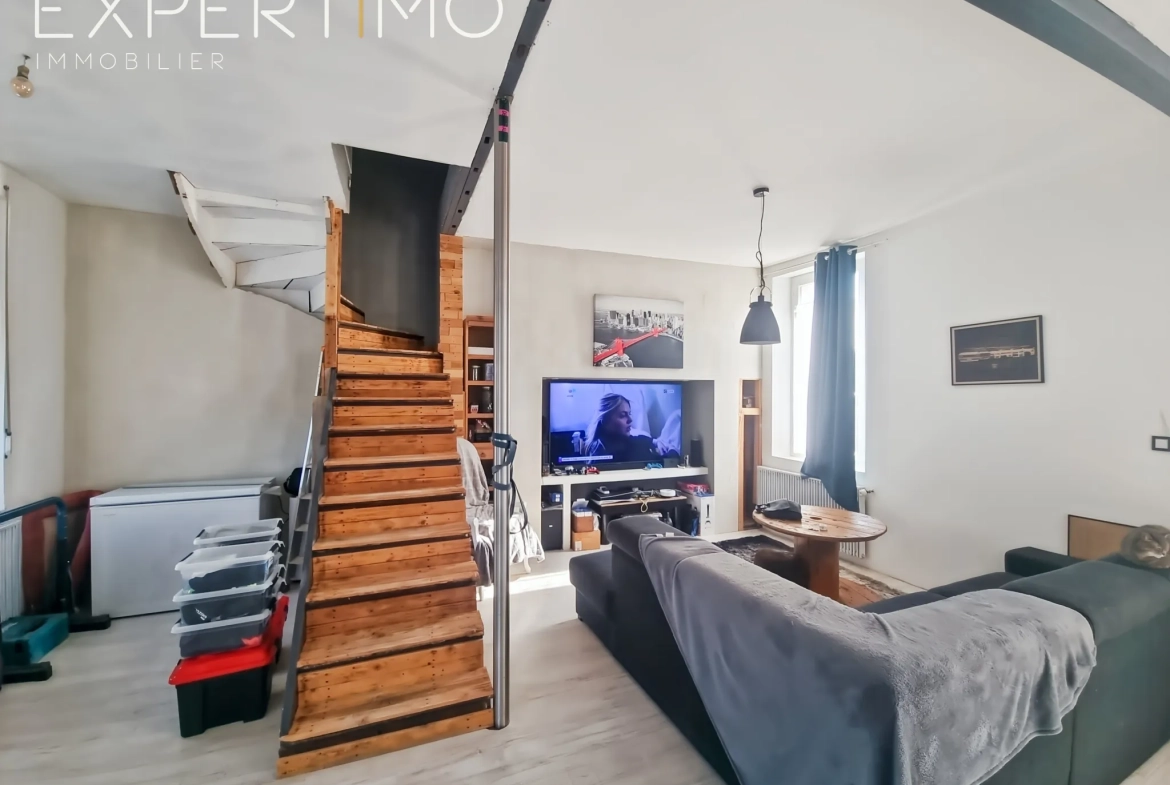Maison à vendre à Woincourt - 110 m² avec 3 chambres et terrain clos de 2229 m² 