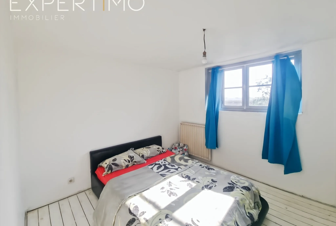 Maison à vendre à Woincourt - 110 m² avec 3 chambres et terrain clos de 2229 m² 