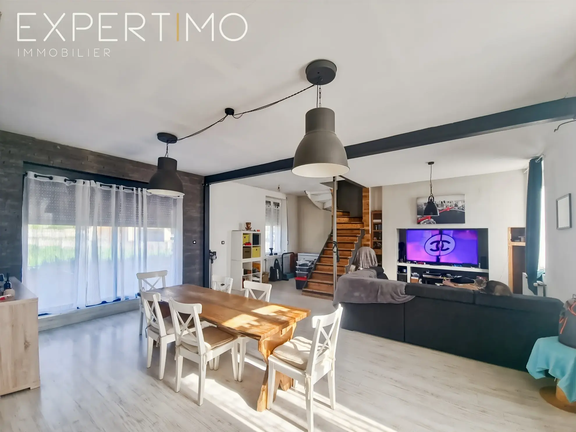 Maison à vendre à Woincourt - 110 m² avec 3 chambres et terrain clos de 2229 m² 