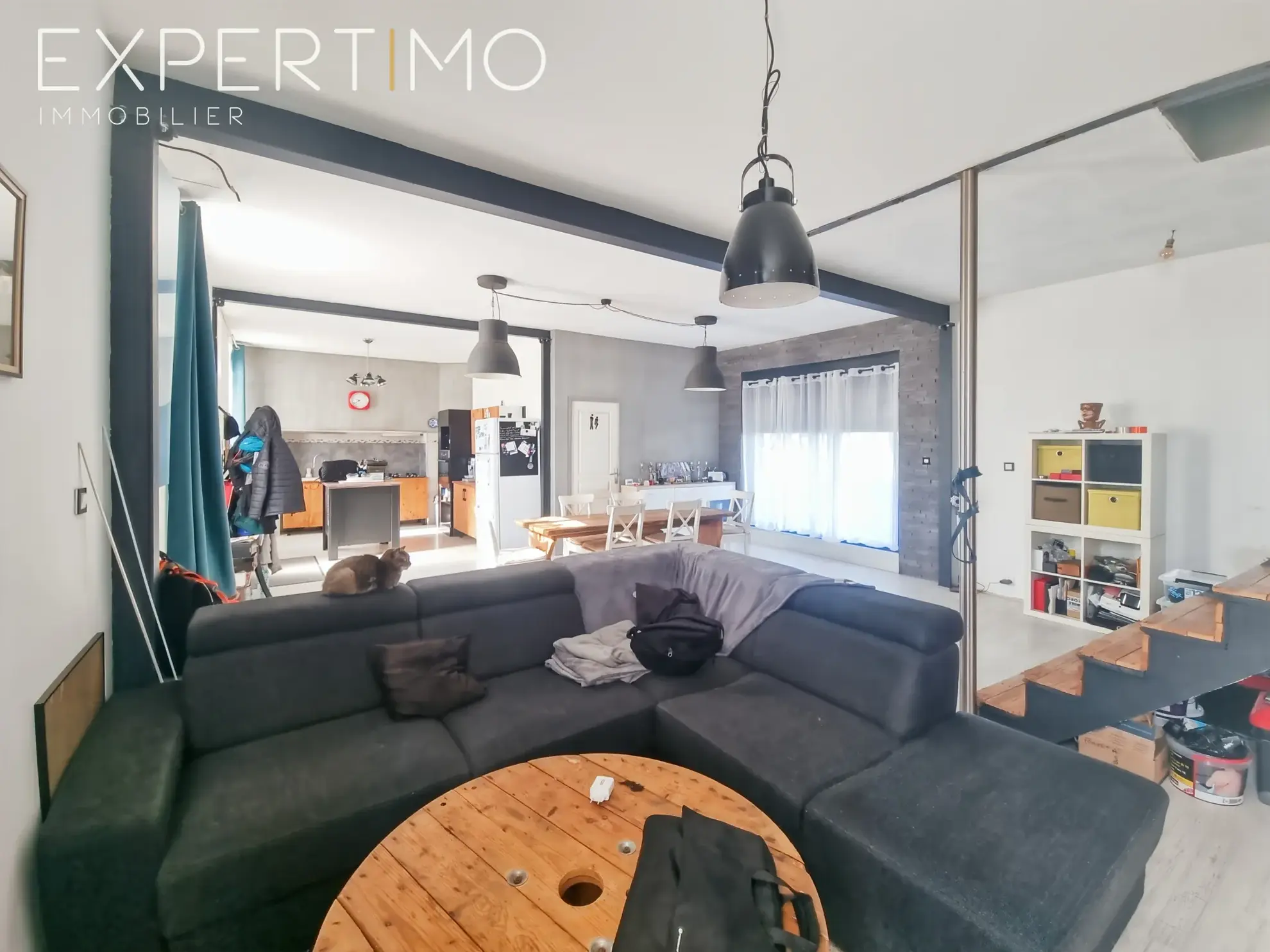 Maison à vendre à Woincourt - 110 m² avec 3 chambres et terrain clos de 2229 m² 