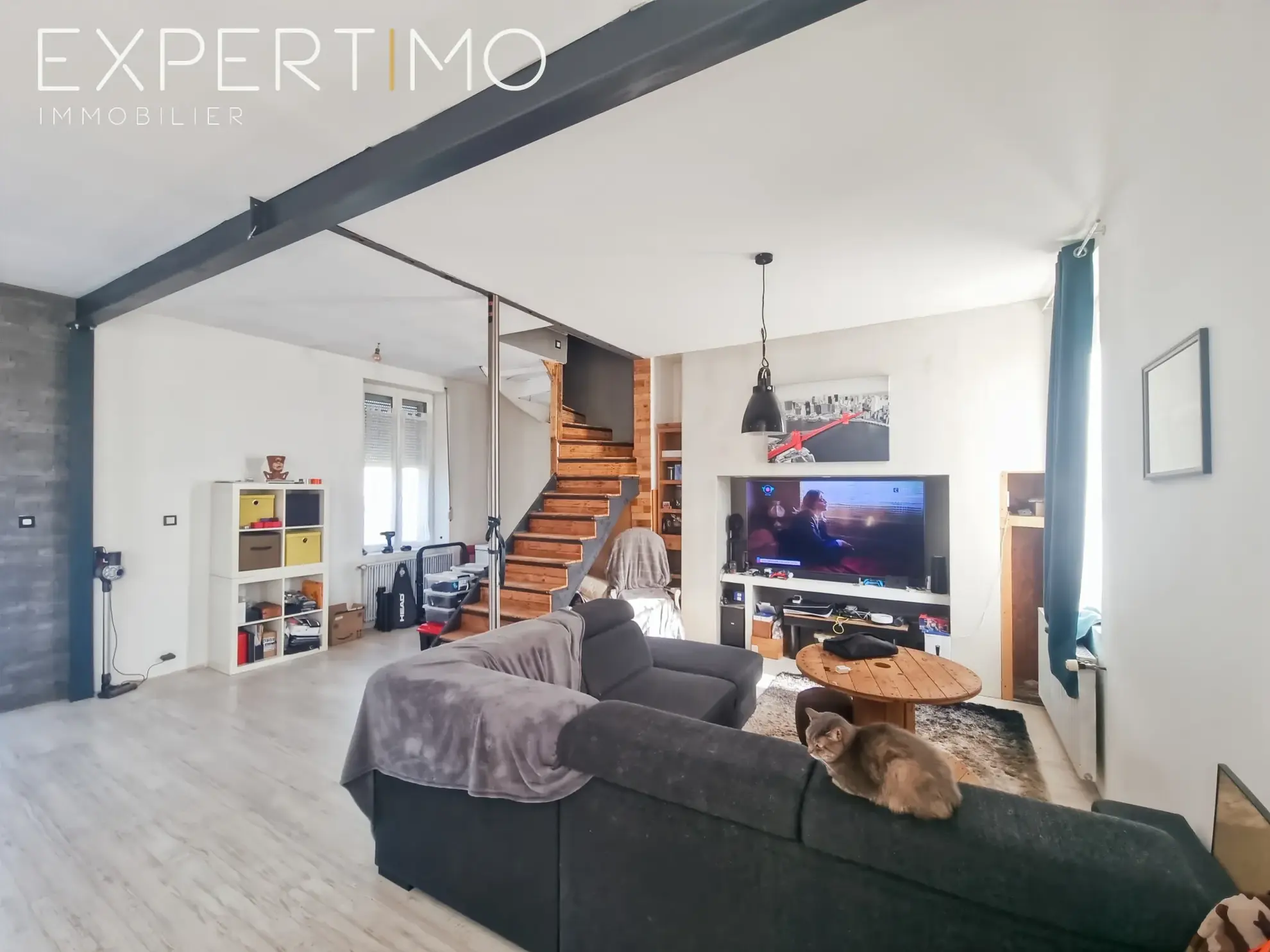 Maison à vendre à Woincourt - 110 m² avec 3 chambres et terrain clos de 2229 m² 