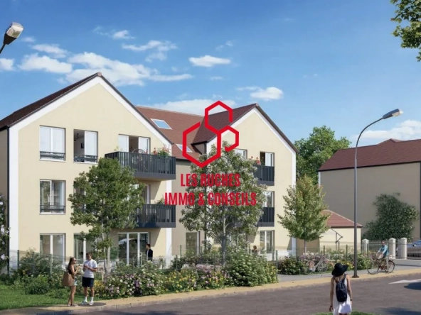 Appartement T2 à vendre à Cannes-Écluse avec balcon et environnement privilégié